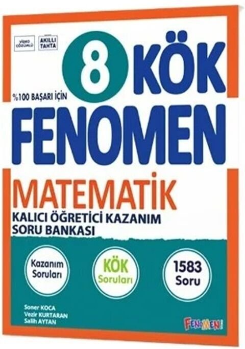 Fenomen Yayınları 8. Sınıf Kök Matematik Soru Bankası