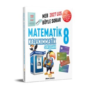 Sinan Kuzucu 2027 8. Sınıf Kazanımmatik Matematik Soru Bankası